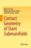 Contact Geometry of Slant Submanifolds (eBook, PDF)