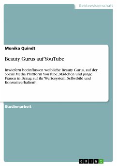 Beauty Gurus auf YouTube (eBook, PDF)