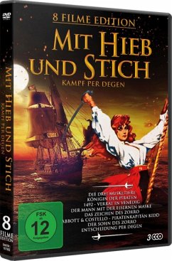 Mit Hieb und Stich-Kampf per Degen - Douglas Fairbanks,Charles Laughton,Bud Abbott