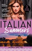 Italian Summers: Secrets And Lies: The Secret Kept from the Italian (Secret Heirs of Billionaires) / Seduced into Her Boss's Service / The Innocent's Secret Baby (eBook, ePUB)