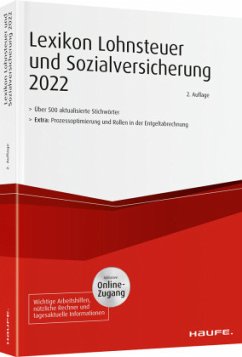 Lexikon Lohnsteuer und Sozialversicherung 2023 plus Onlinezugang Lexikon Lohnsteuer und Sozialversicherung 2023 plus Onlinezugang