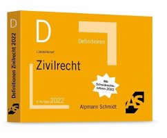 Definitionen Zivilrecht - Lüdde, Jan S.;Hünert, Matthias