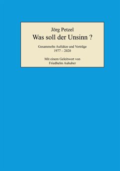 Was soll der Unsinn? (eBook, ePUB) - Petzel, Jörg