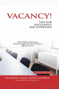 Vacancy! (eBook, ePUB) - Omel-Igwe George, Dominic
