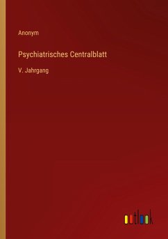 Psychiatrisches Centralblatt