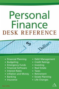 Personal Finance Desk Reference (eBook, ePUB) - Little, Ken