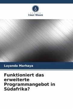 Funktioniert das erweiterte Programmangebot in Südafrika? - Marhaya, Luyanda