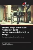 Effetto degli indicatori finanziari sulla performance delle Mfi in Kenya
