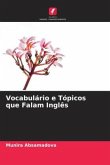 Vocabulário e Tópicos que Falam Inglês