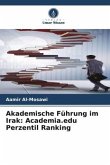 Akademische Führung im Irak: Academia.edu Perzentil Ranking