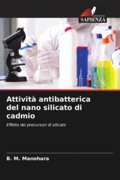 Attività antibatterica del nano silicato di cadmio - Manohara, B. M.