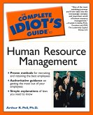 The Complete Idiot's Guide to Human Resource Management (eBook, ePUB)
