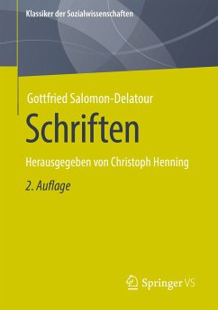 Schriften (eBook, PDF) - Salomon-Delatour, Gottfried