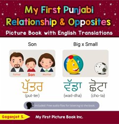 My First Punjabi Relationships & Opposites Picture Book with English Translations (Teach & Learn Basic Punjabi words for Children, #11) (eBook, ePUB) - S., Gaganjot