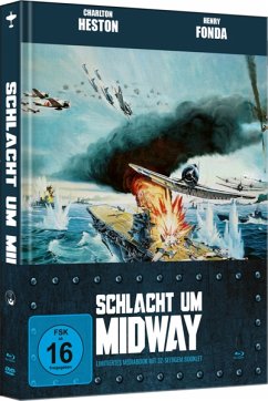 Schlacht um Midway Limited Mediabook - Heston,Charlton/Fonda,Henry/Mitchum,Robert