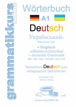Wörterbuch Deutsch - Ukrainisch - Englisch - Schachner, Marlene