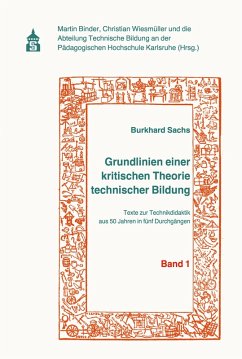 Cover Grundlinien einer kritischen Theorie technischer Bildung Band 1 (eBook, PDF)