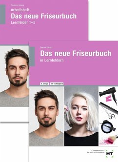 Paketangebot für Das neue Friseurbuch (5.Aufl.22) + Arbeitsheft (3.Aufl.22) Das neue Friseurbuch - Lernfelder 1-5