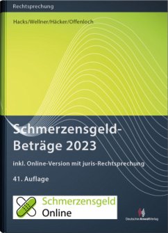 SchmerzensgeldBeträge 2023 (Buch mit Online-Zugang)