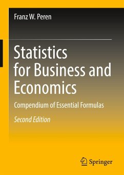 Statistics for Business and Economics - Peren, Franz W.