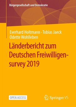 Länderbericht zum Deutschen Freiwilligensurvey 2019 - Holtmann, Everhard;Jaeck, Tobias;Wohlleben, Odette
