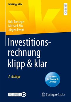 Investitionsrechnung klipp & klar - Terstege, Udo;Bitz, Michael;Ewert, Jürgen
