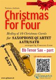 Tenor Saxophone part of "Christmas for four" Saxophone Quartet (fixed-layout eBook, ePUB)