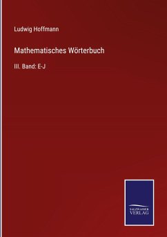 Mathematisches Wörterbuch - Hoffmann, Ludwig