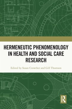 Cover Hermeneutic Phenomenology in Health and Social Care Research (eBook, ePUB)