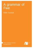 A grammar of Fwe A grammar of Fwe