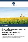 Anwendungsmanagement für primäre Makronährstoffe für Maiskulturen