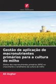 Gestão de aplicação de macronutrientes primários para a cultura do milho