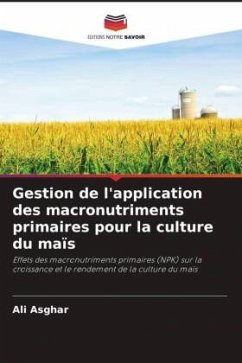 Cover Gestion de l'application des macronutriments primaires pour la culture du maïs
