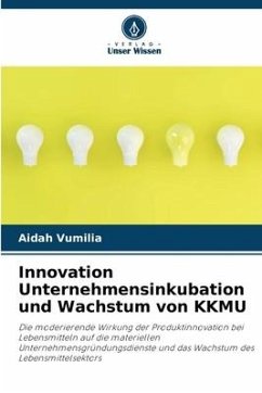 Innovation Unternehmensinkubation und Wachstum von KKMU - Vumilia, Aidah