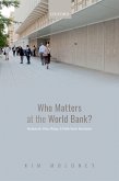 Who Matters at the World Bank? (eBook, ePUB)