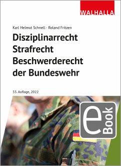 Disziplinarrecht, Strafrecht, Beschwerderecht der Bundeswehr (eBook, PDF) - Schnell, Karl Helmut; Fritzen, Roland