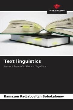 Text linguistics - Bobokalonov, Ramazon Radjabovitch