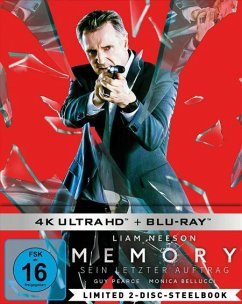 Memory - Sein letzter Auftrag Limited Steelbook - Neeson,Liam/Pearce,Guy/Atwal,Taj/Torres,Harold/+
