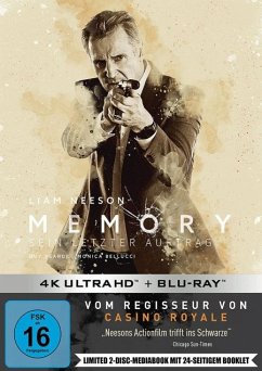 Memory - Sein letzter Auftrag Limited Mediabook - Neeson,Liam/Pearce,Guy/Atwal,Taj/Torres,Harold/+