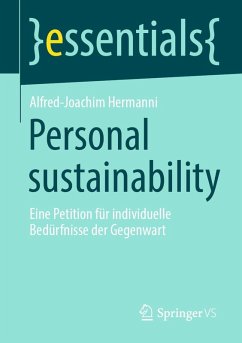 Cover Personal sustainability (eBook, PDF)