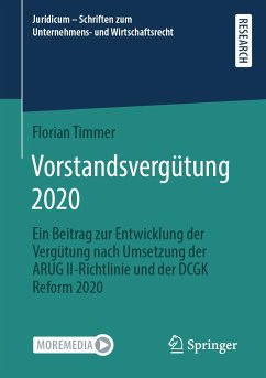 Vorstandsvergütung 2020 (eBook, PDF) - Timmer, Florian