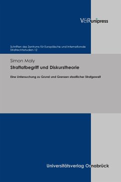 Straftatbegriff und Diskurstheorie (eBook, PDF) - Maly, Simon