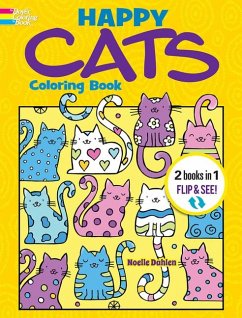 Happy Cats Coloring Book/Happy Cats Color by Number - Dahlen, Noelle