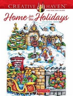 Creative Haven Home for the Holidays Coloring Book - Goodridge, Teresa