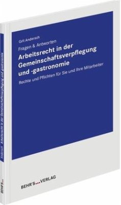 Cover Arbeitsrecht in der Gemeinschaftsverpflegung und -gastronomie