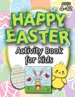 Happy Easter Activity Book for Kids - Engage Books (Activities)