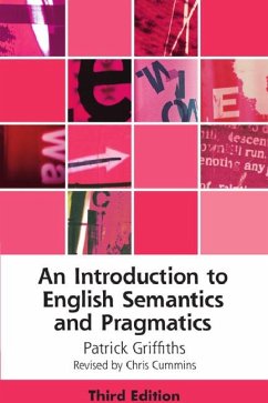 An Introduction to English Semantics and Pragmatics - Griffiths, Patrick