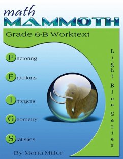 Math Mammoth Grade 6-B Worktext - Miller, Maria