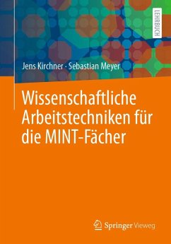 Cover Wissenschaftliche Arbeitstechniken für die MINT-Fächer (eBook, PDF)