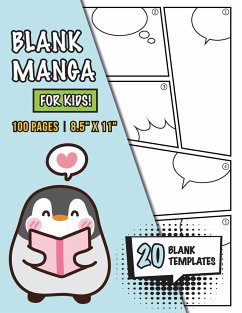 Blank Manga for Kids (Ages 4-8, 8-12) - Engage Books